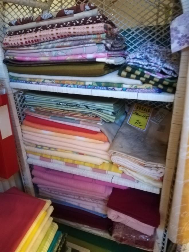 Jettes sy værelse til patchwork.