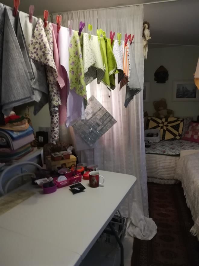 Jettes sy værelse til patchwork