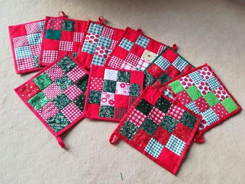 Jettes JuleSYsler 2020. Sy juleting sammen hver for sig