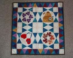 Jonna-Helene Årstids Tæppe mønster