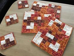 Karin L udgave af HANNES patchwork forårsleg.