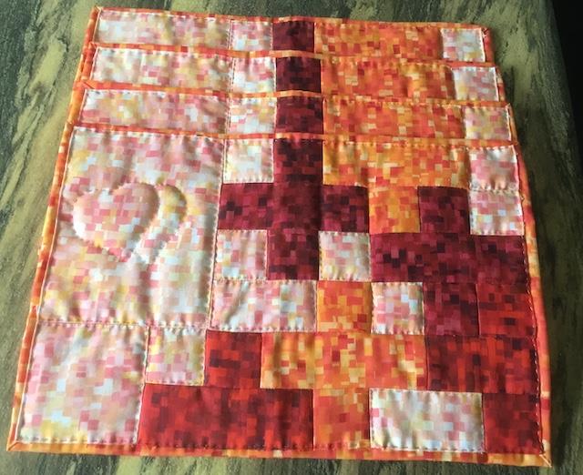 Kirstens udgave af HANNES patchwork forårsleg.