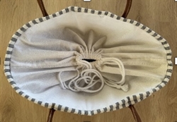 KurveTaske Syet kurv med snørelukket ”låg” - mønster som PDF fil