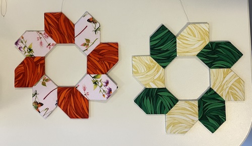 Lucy Boston krans  håndsyet