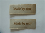"Made by mor" mærker 2 stk