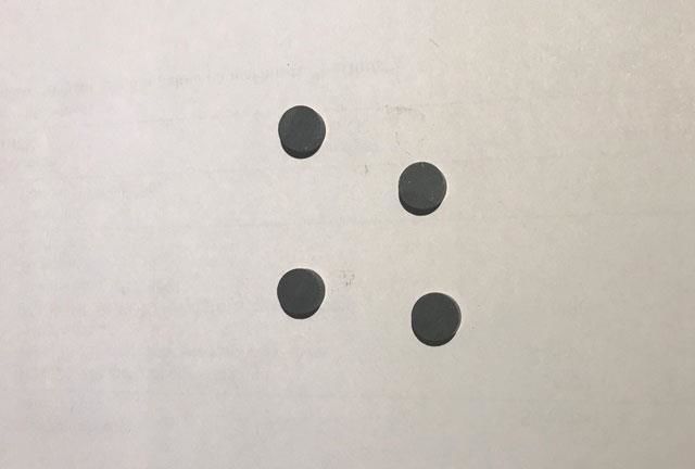 4 stk magneter på 10 mm