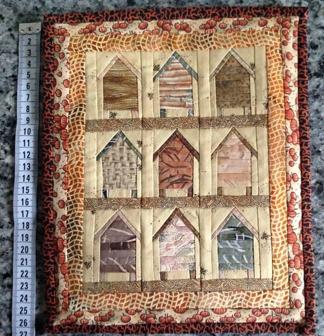 Mettes mini quilt - HANNES patchwork