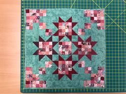 Mini quilt udfordring Lod 2 - Ullas quilt