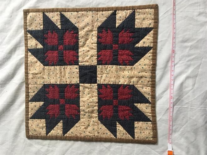 Mini quilt udfordring Lod 4 - Helenes quilt