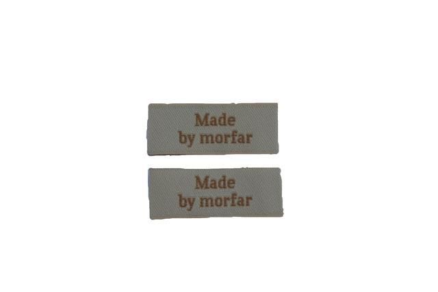 "Made by morfar" mærker 2 stk