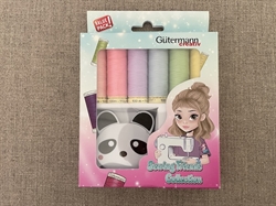 Gutermann creativ – Swing Friends Collection 6 ruller sytråd og målebånd