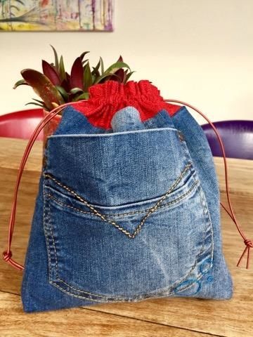 Syet elefant taske med broderi efter egen desing