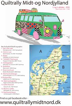 AFLYST - HANNES patchwork er med i Quiltrally i Midt og Nordjylland 2020