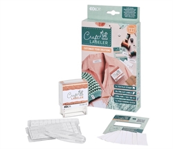 Craft labeler stempel sæt m piktogrammer og bogstaver