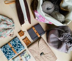 Sy til dit håndarbejde i stof og læder/skind kursus d 16. februar fra kl 17-21