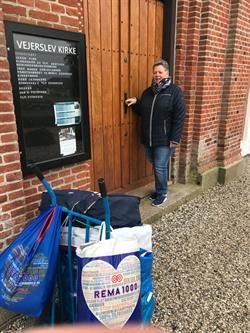 Så er det i dag den store patchwork udstilling starter...