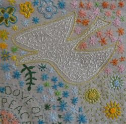 Verdensbroderi dagen - udstilles i Vejerslev kirke