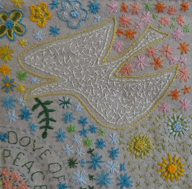 Verdensbroderi dagen - udstilles i Vejerslev kirke